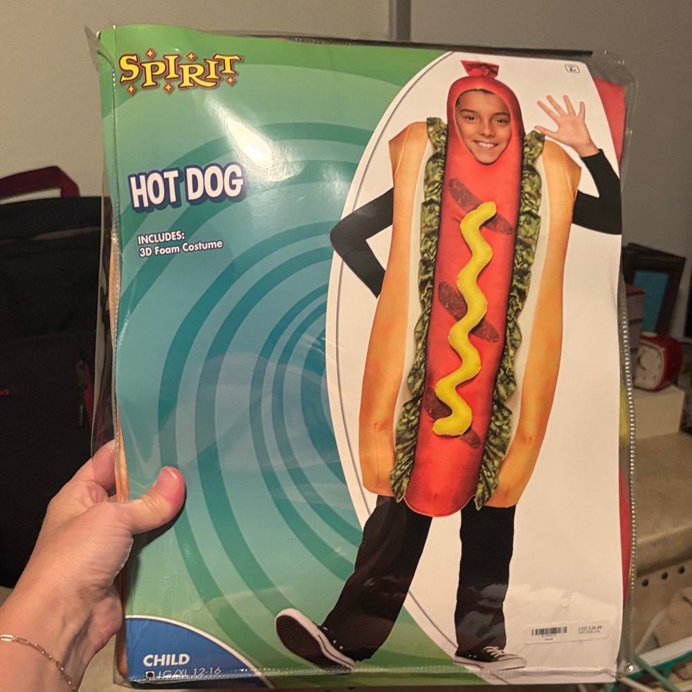Spirit Hot Dog Costume for kids